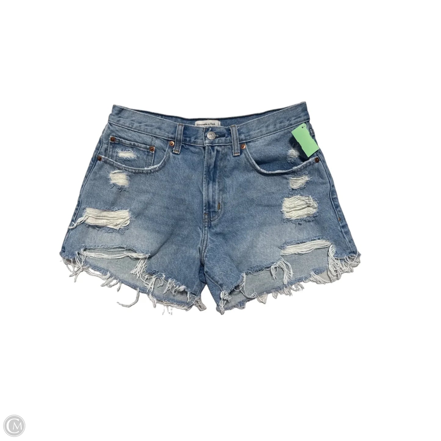 Shorts By Abercrombie And Fitch In Blue Denim, Size: 6