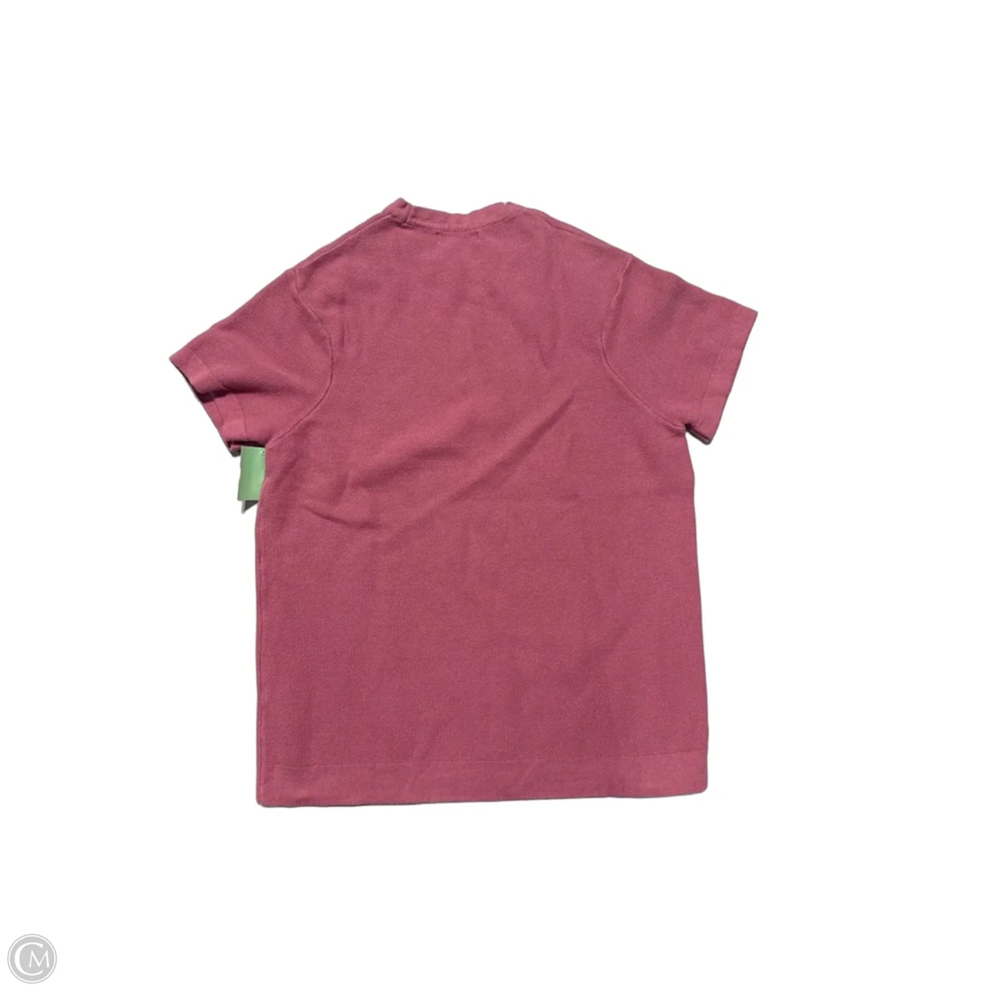 Top Short Sleeve By Zara In Pink, Size: S