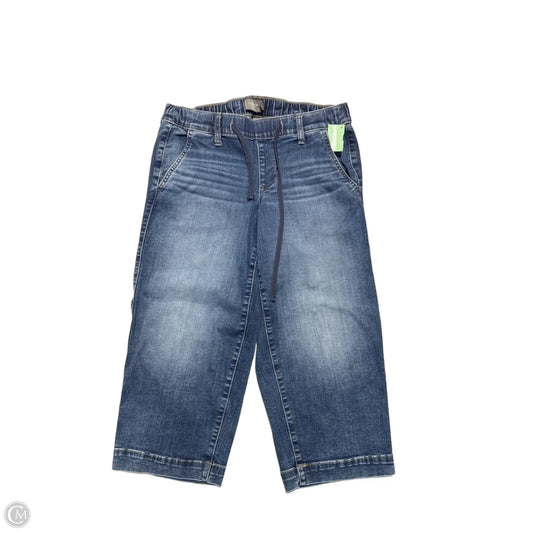 Jeans Cropped By Torrid In Blue Denim, Size: 10
