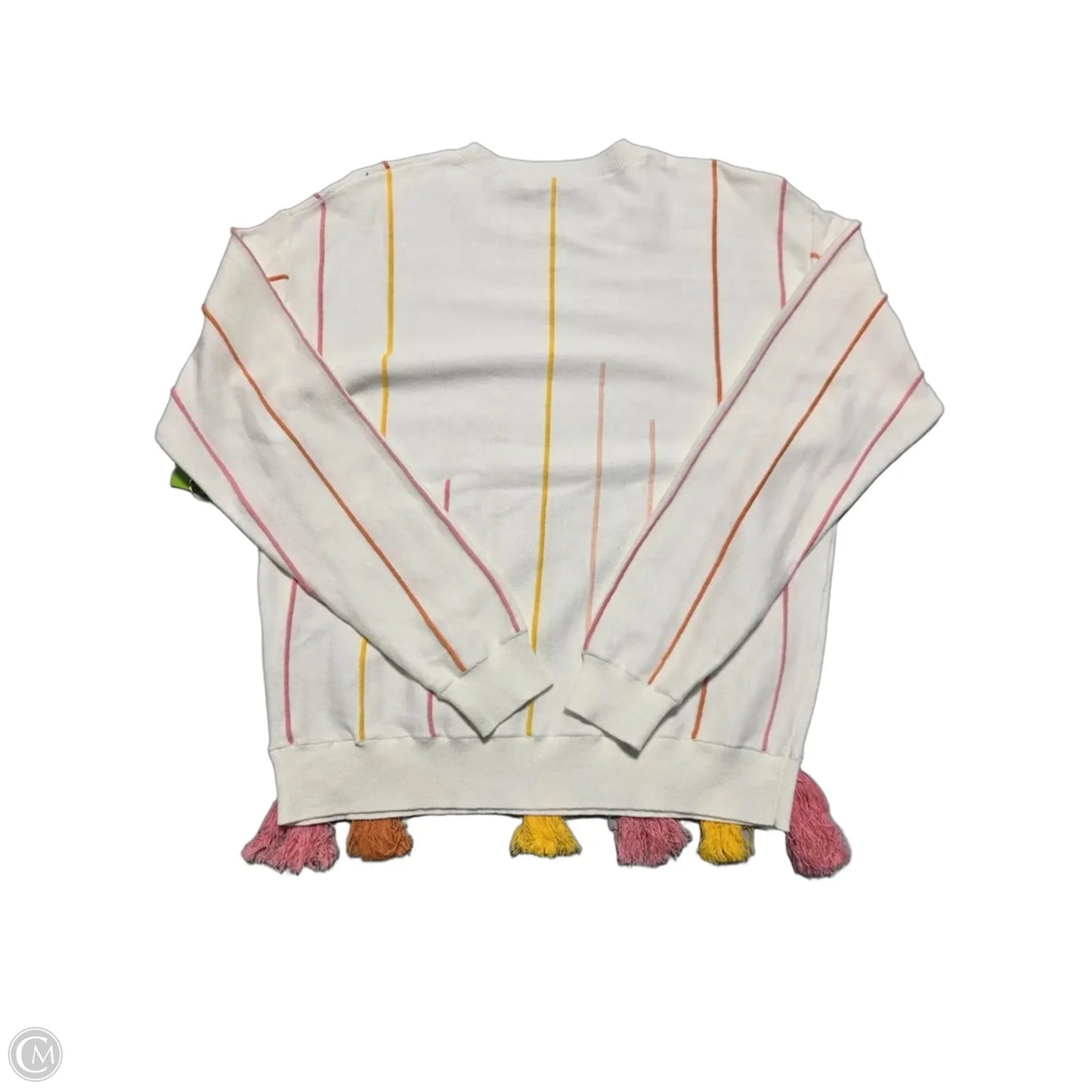 Sweater by Trisha Tyler In white, Size: M