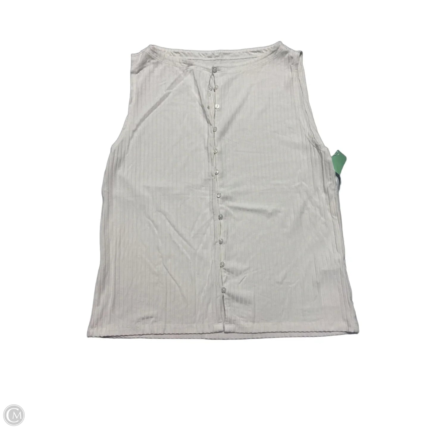 Tank Top By Abercrombie And Fitch In White, Size: L