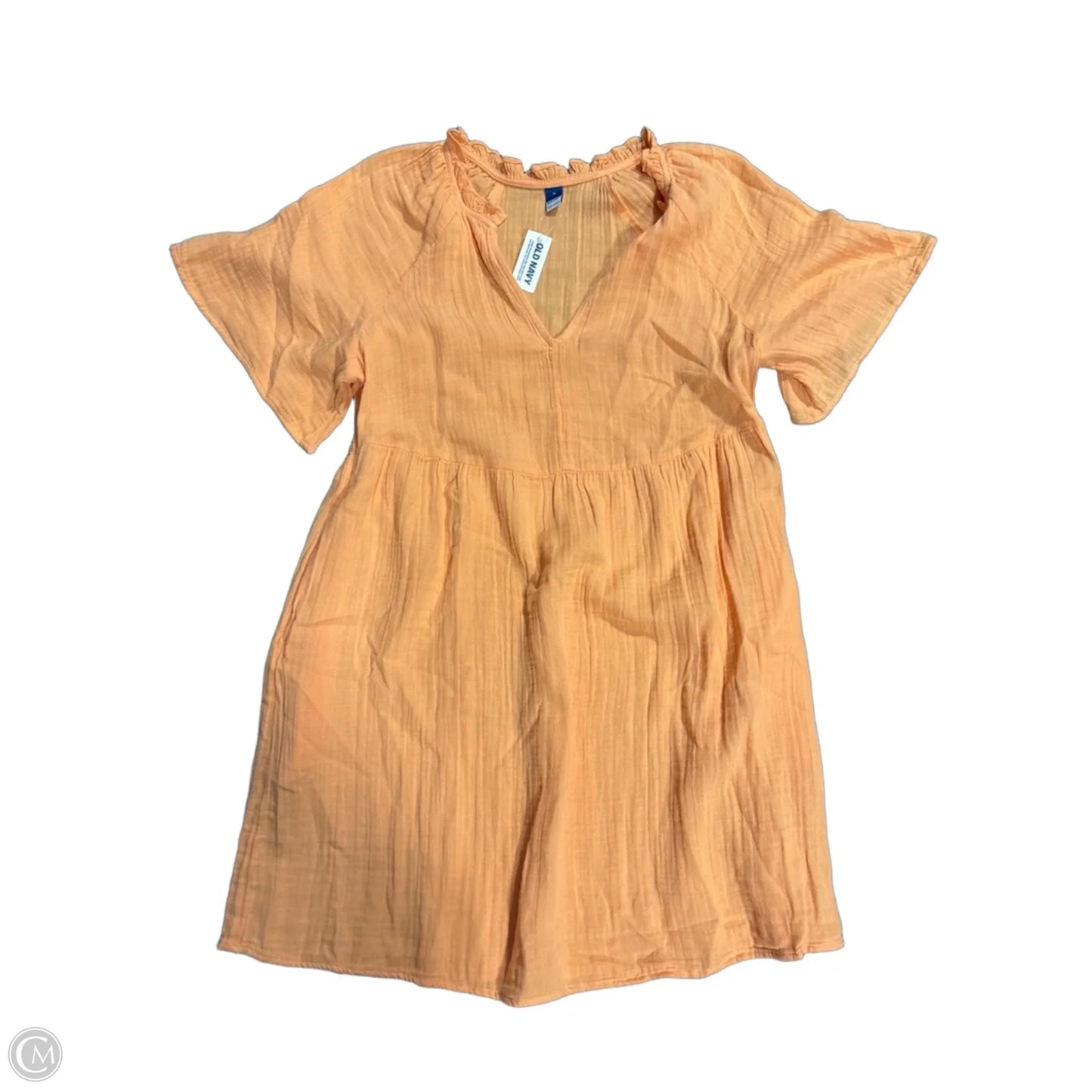 Dress Casual Short By Old Navy In Orange, Size: M