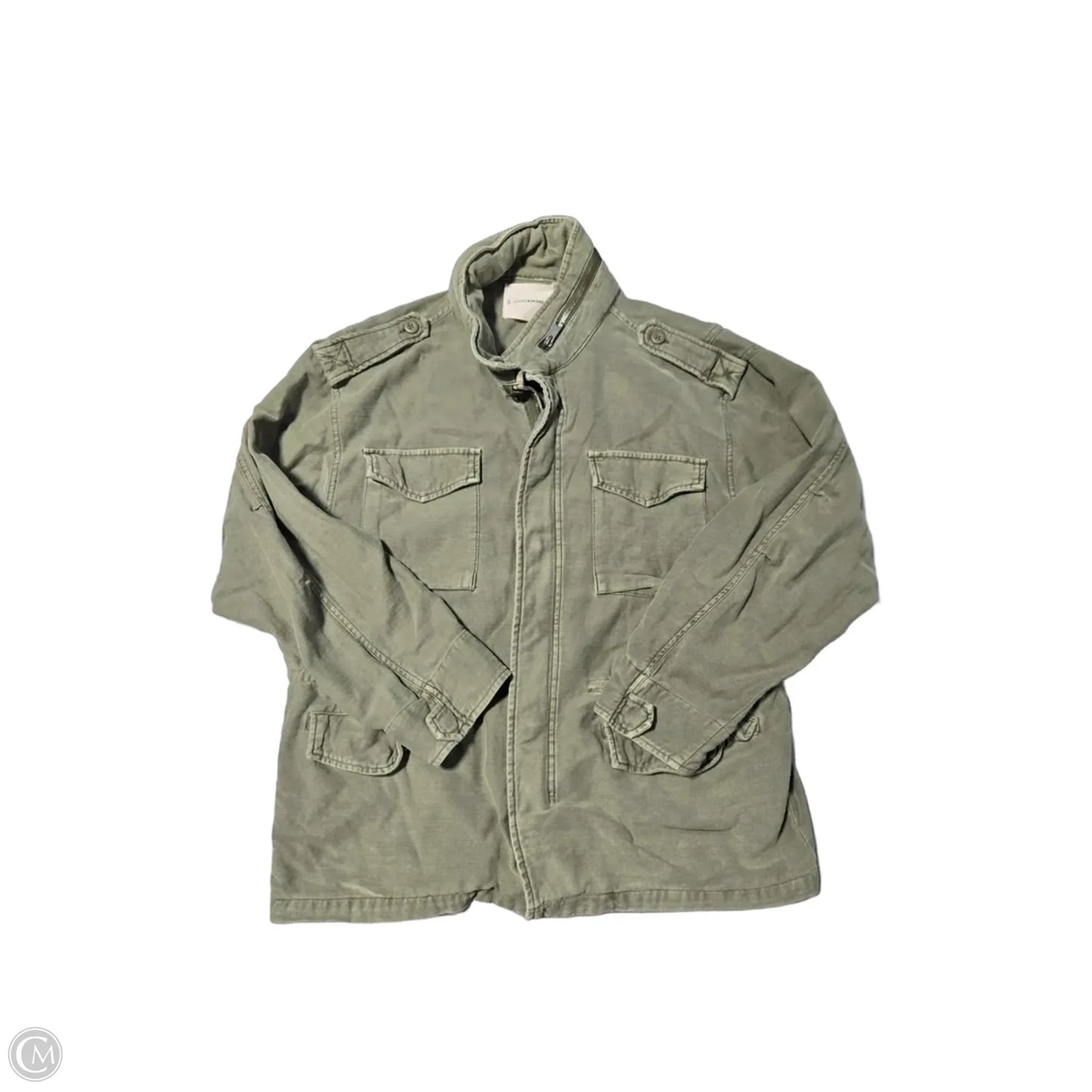 Jacket Utility By Lucky Brand In Green, Size: L