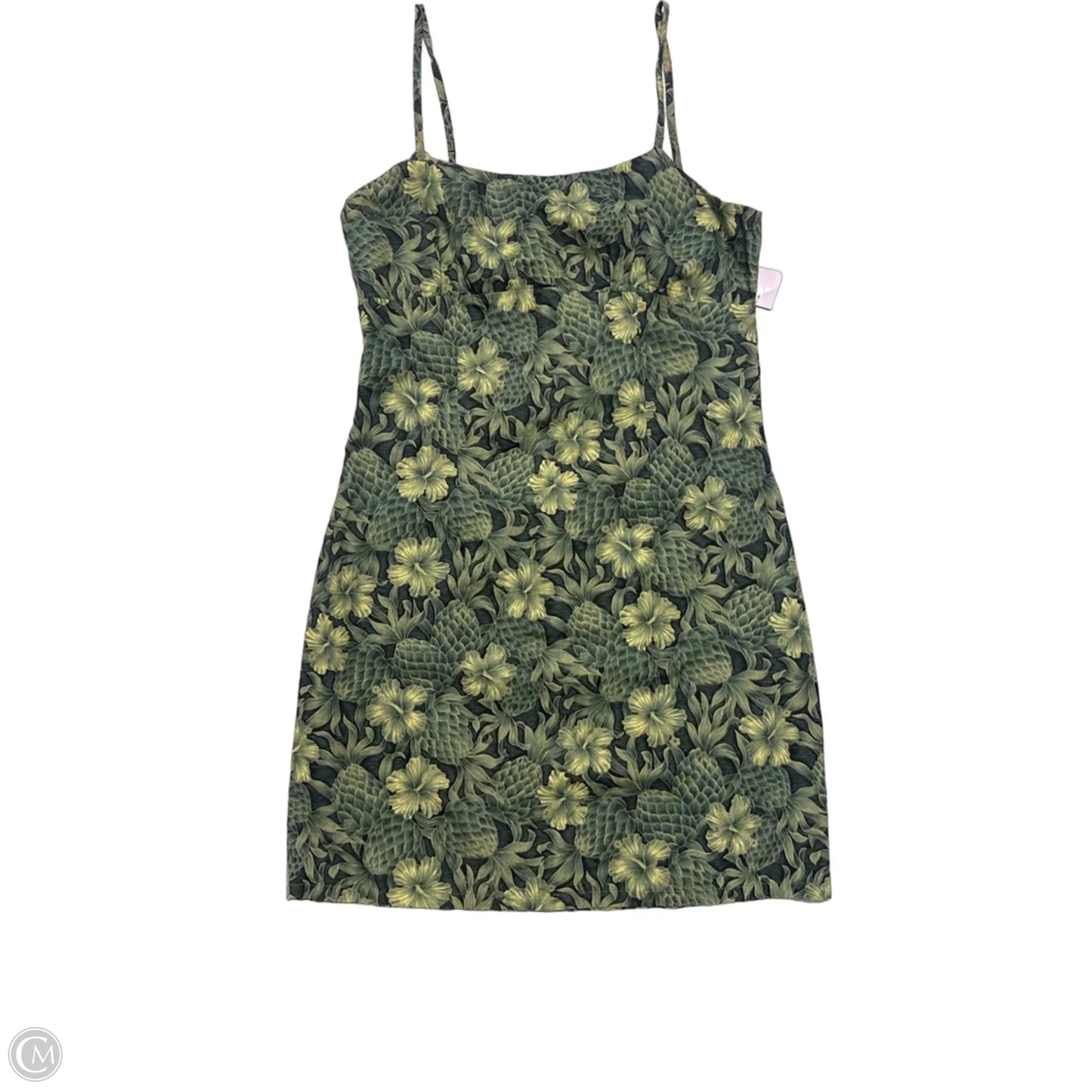 Dress Casual Short By Cme In Tropical Print, Size: M