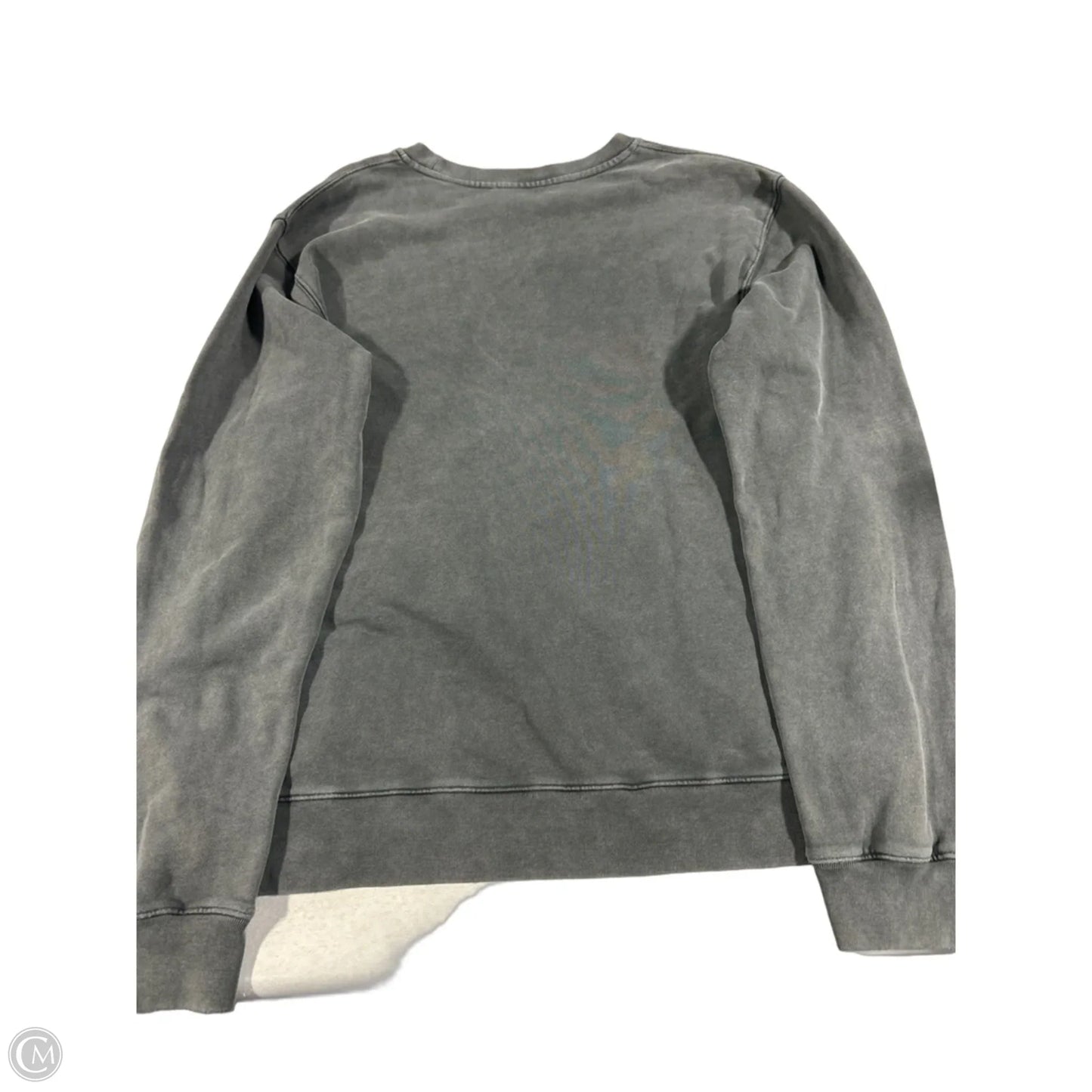 Sweatshirt Crewneck By Zutter In Grey, Size: L