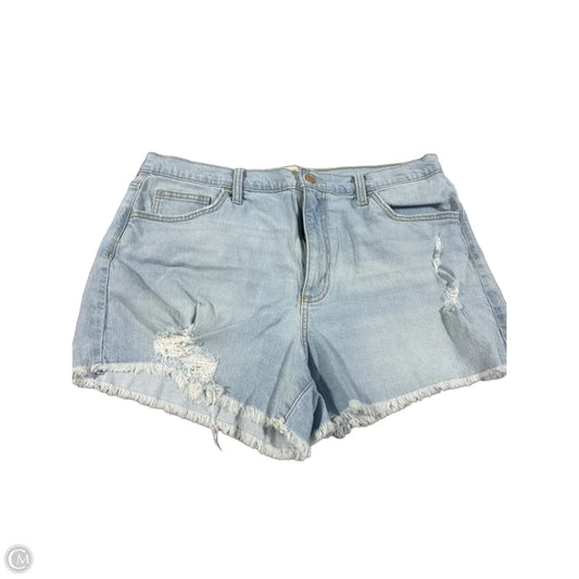 Shorts By Universal Thread In Blue Denim, Size: 14