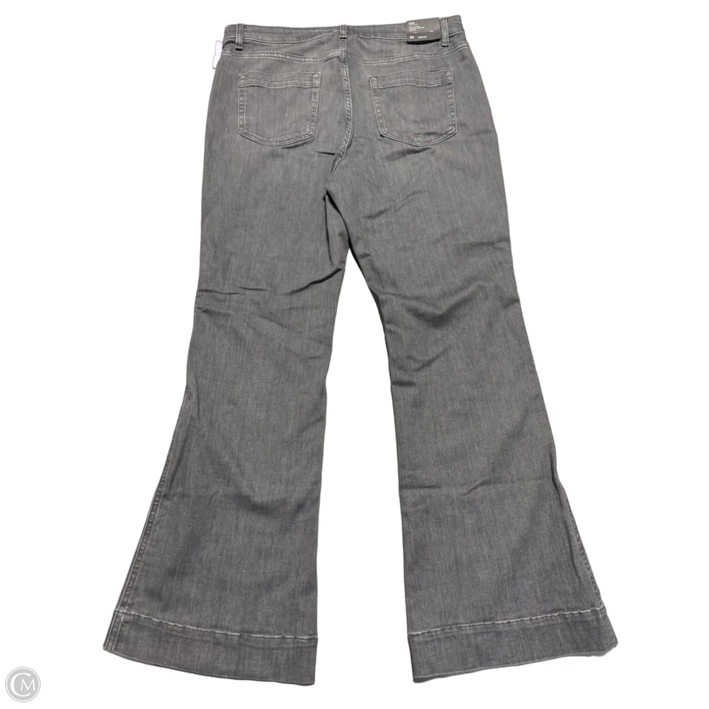 Jeans Flared By J. Jill In Grey, Size: 14