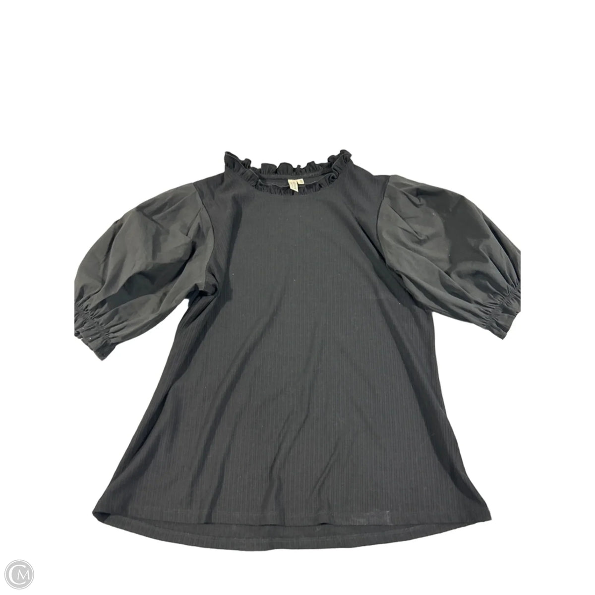 Top Short Sleeve By Hayden La In Black, Size: M