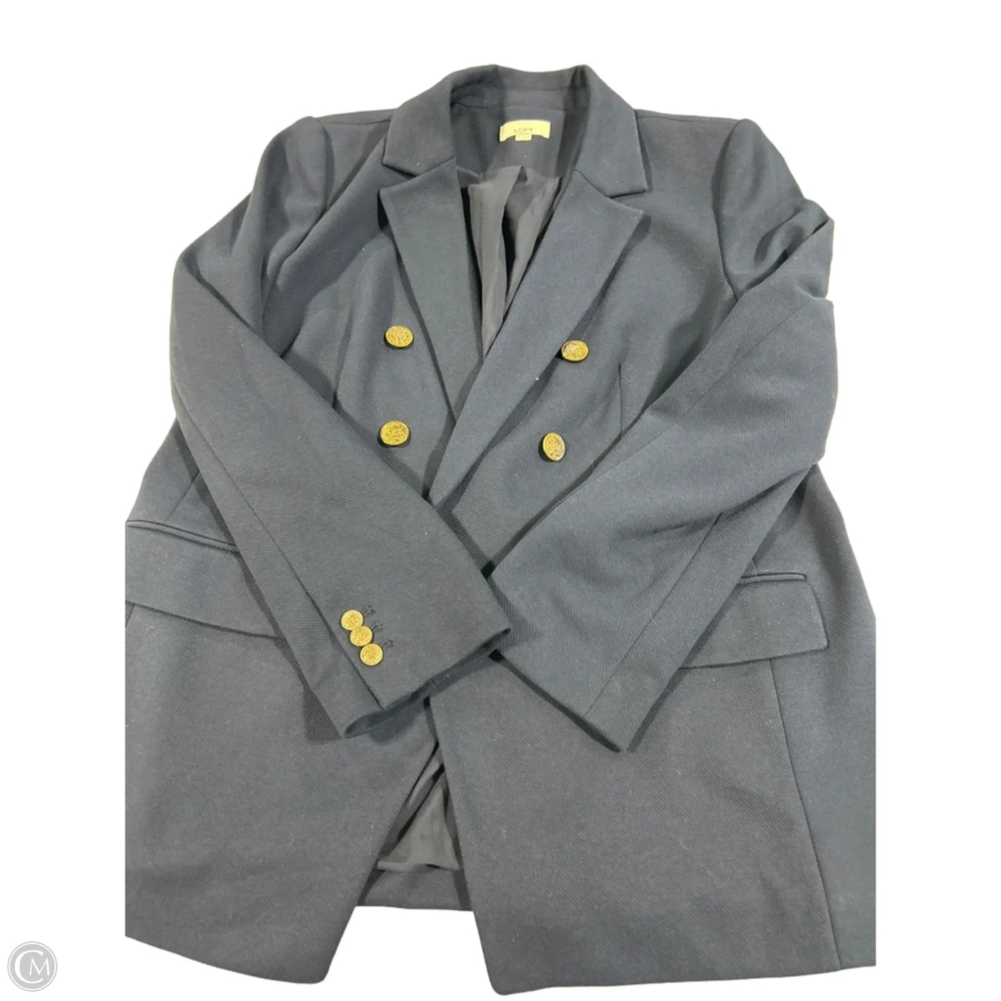 Blazer By Loft In Blue, Size: 14