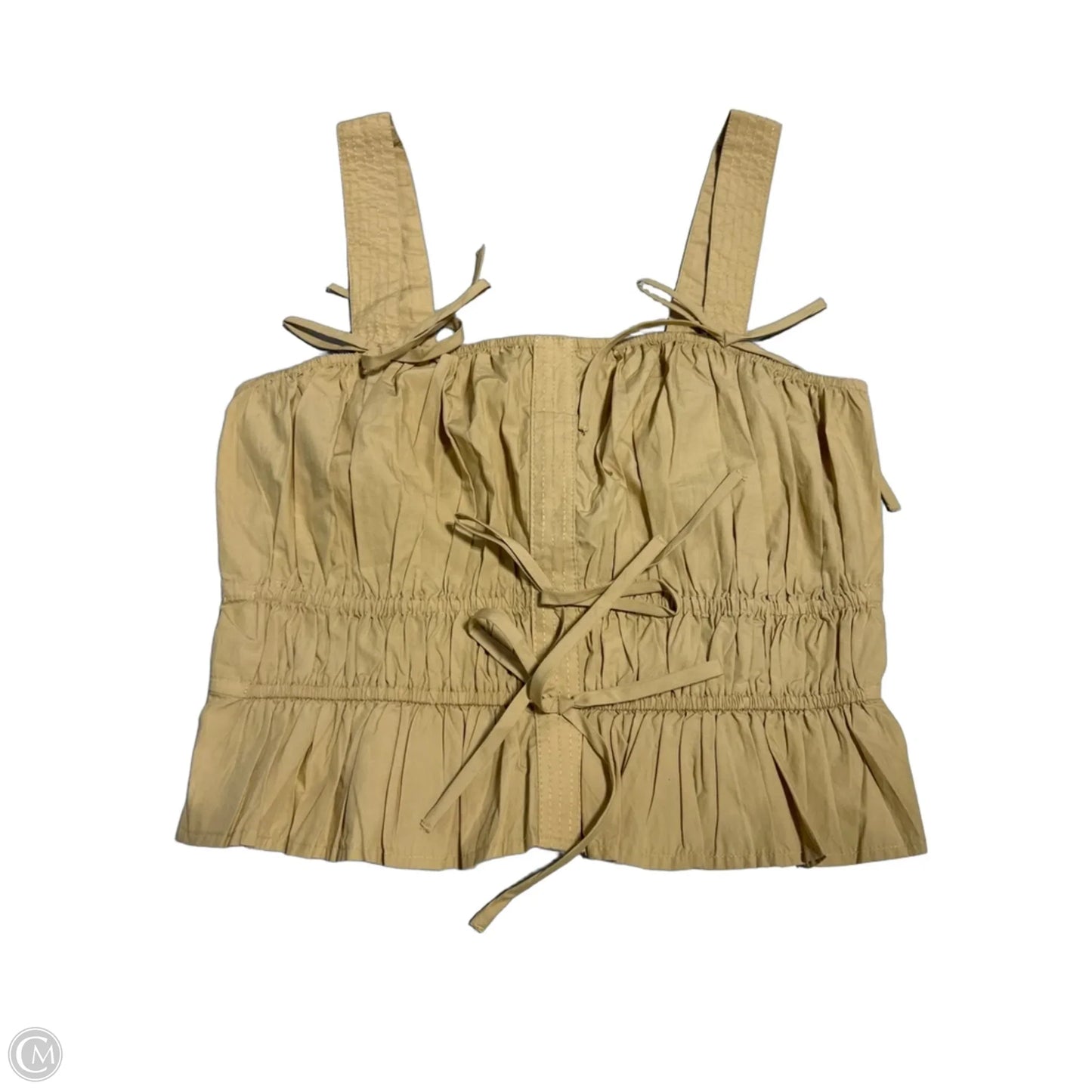 Tank Top By Loft In Tan, Size: L