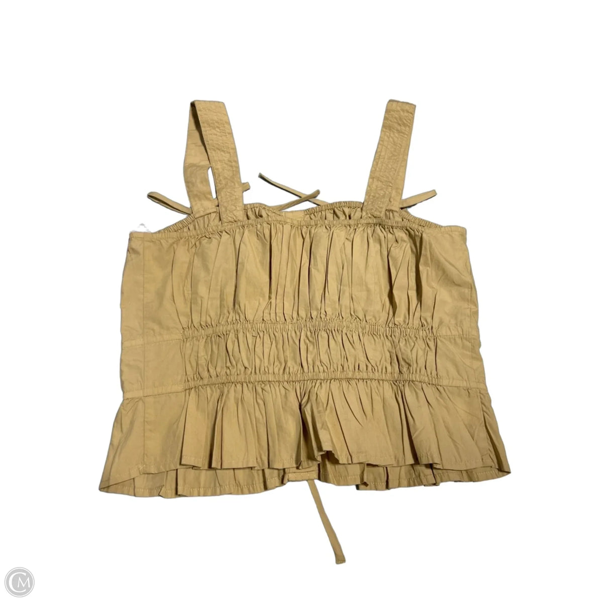 Tank Top By Loft In Tan, Size: L