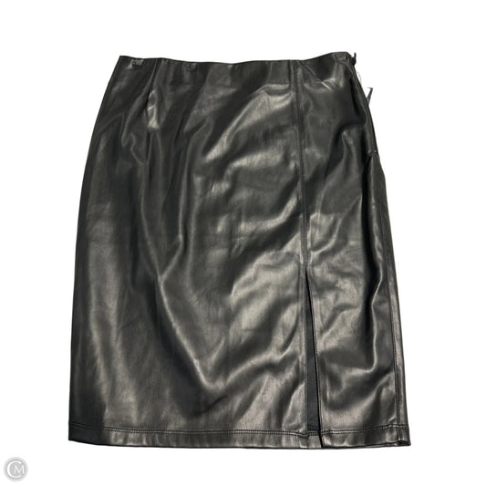Skirt Midi By Liverpool In Black, Size: 12