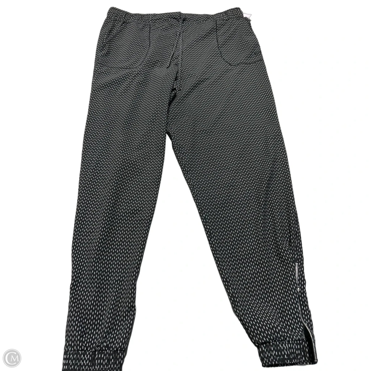 Athletic Pants By Cmc In Black & White, Size: Xl