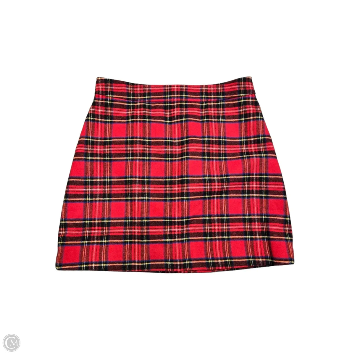 Skirt Mini & Short By J. Crew In Plaid Pattern, Size: 14