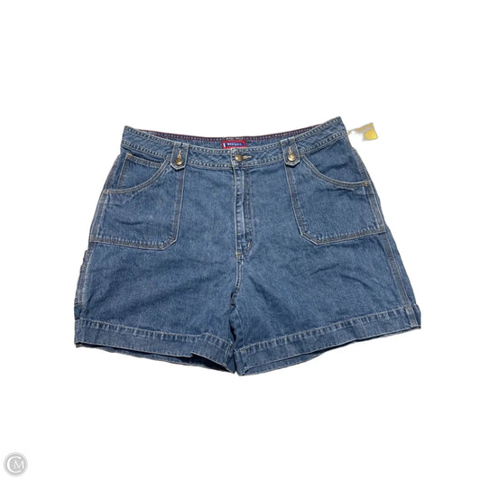 Shorts By Westport In Blue Denim, Size: 16