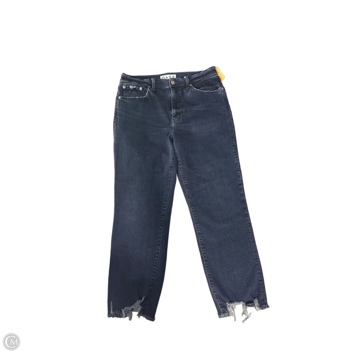 Jeans Straight By Daze In Blue Denim, Size: 10