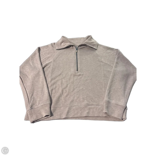 Top Long Sleeve By Danskin In Tan, Size: L