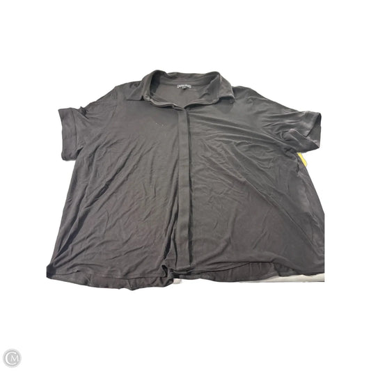 Top Short Sleeve By Universal Standard In Black, Size: 3x