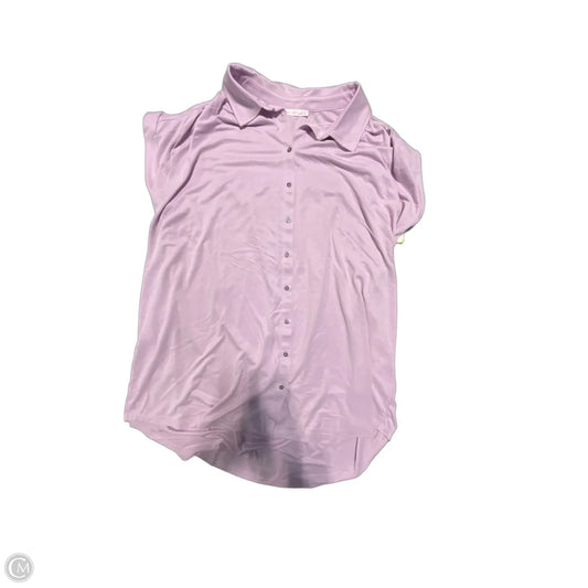 Dress Casual Short By Ces Femme In Purple, Size: 3x