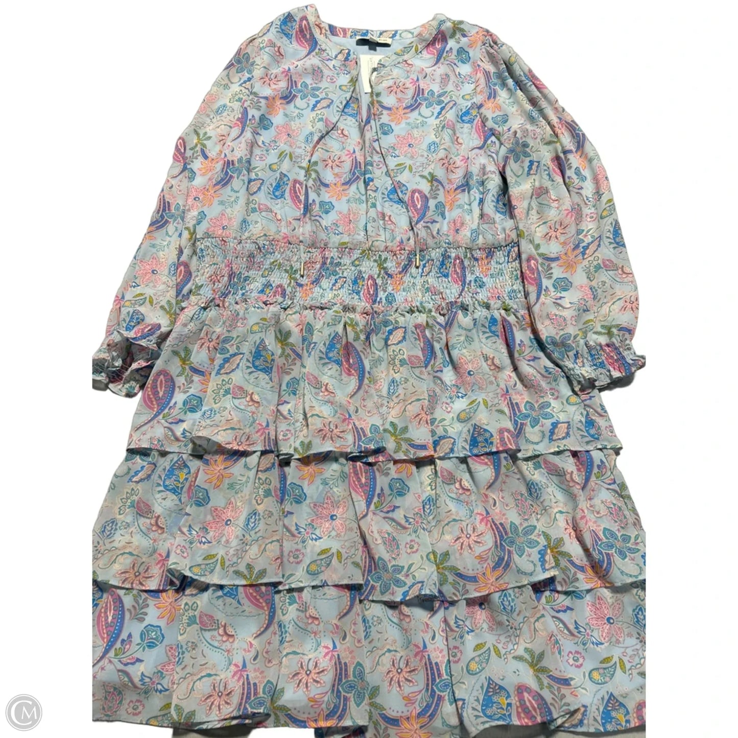 Dress Casual Short By Skies Are Blue In Multi-colored, Size: 1x