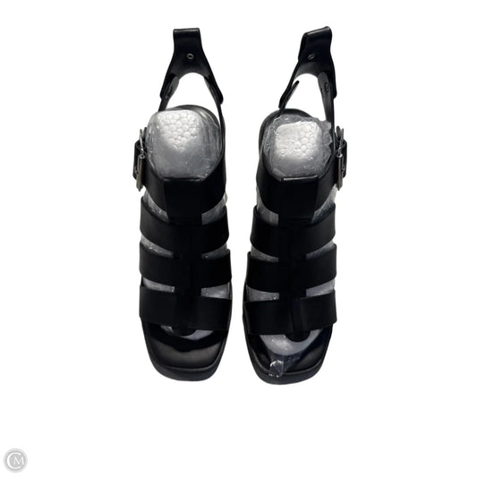 Shoes Heels Block By Soda In Black, Size: 6