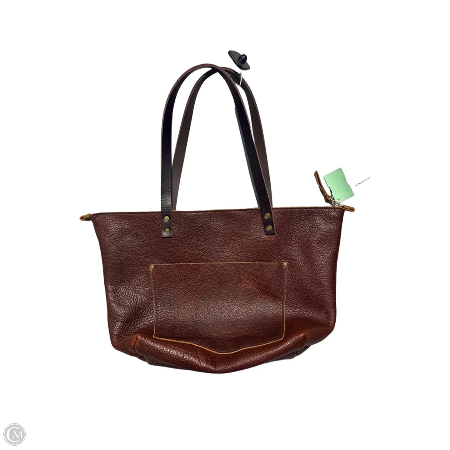 Handbag Leather By Portland Leather, Size: Medium