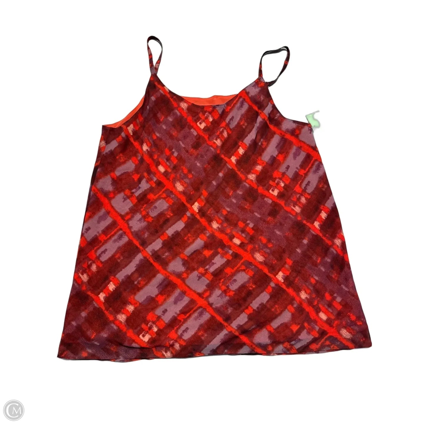Tank Top By Cabi In Red, Size: L