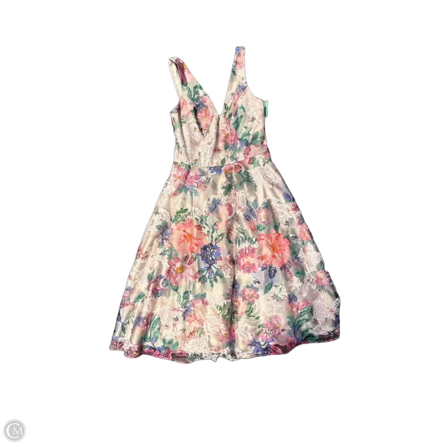 Dress Casual Midi By Eliza J In Floral Print, Size: S
