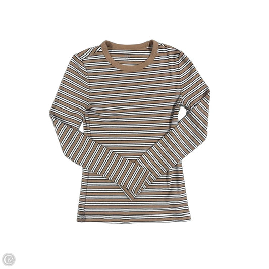 Top Long Sleeve By Gap In Tan, Size: S