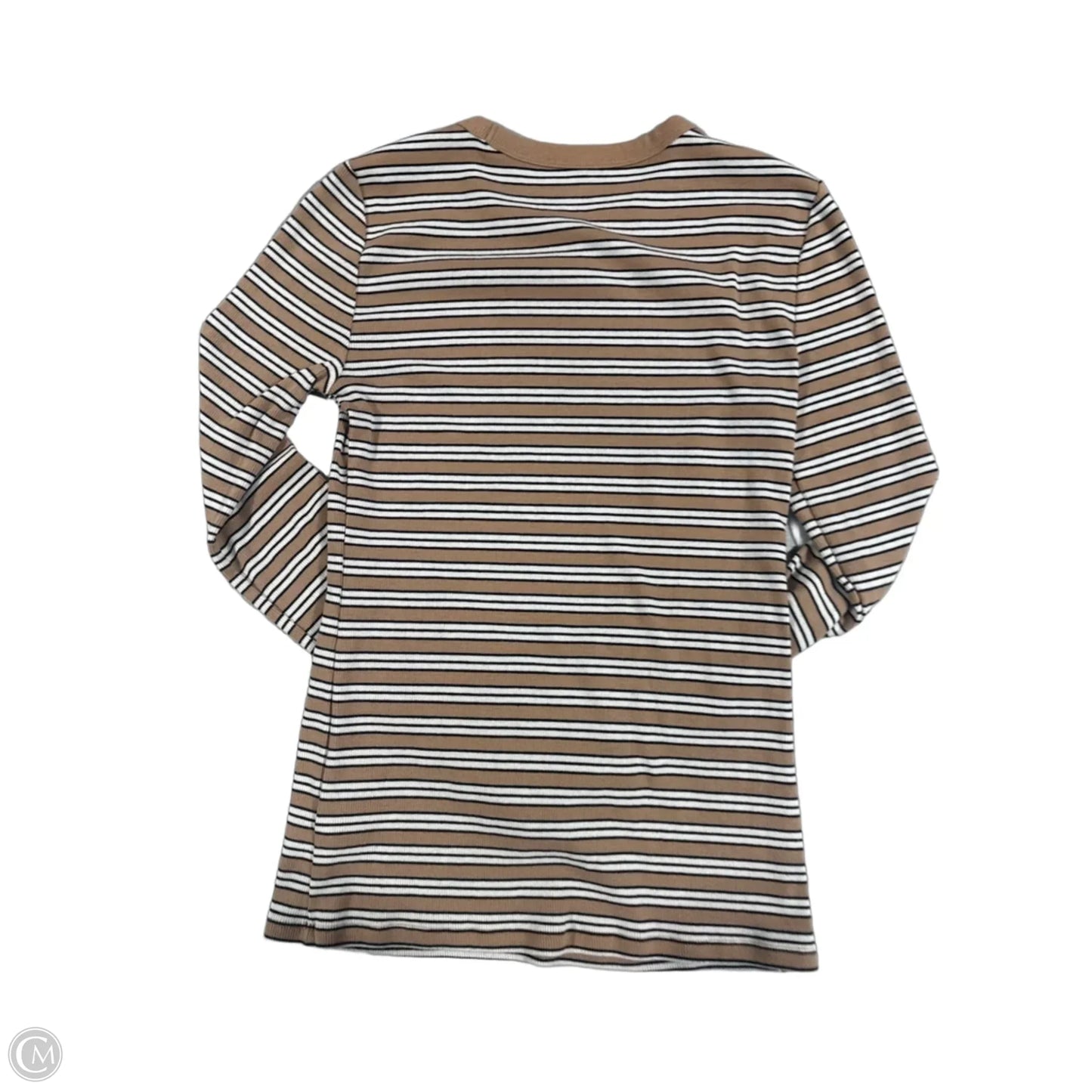 Top Long Sleeve By Gap In Tan, Size: S