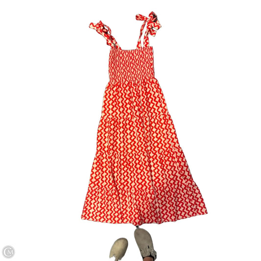 Dress Casual Maxi By Cme In Orange, Size: M