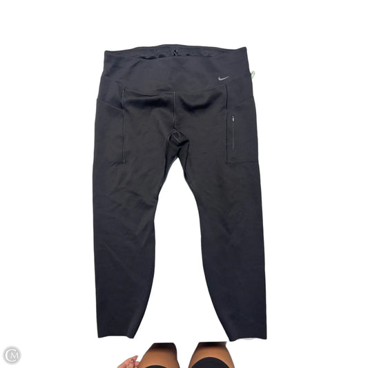 Athletic Pants By Nike In Black, Size: 2x