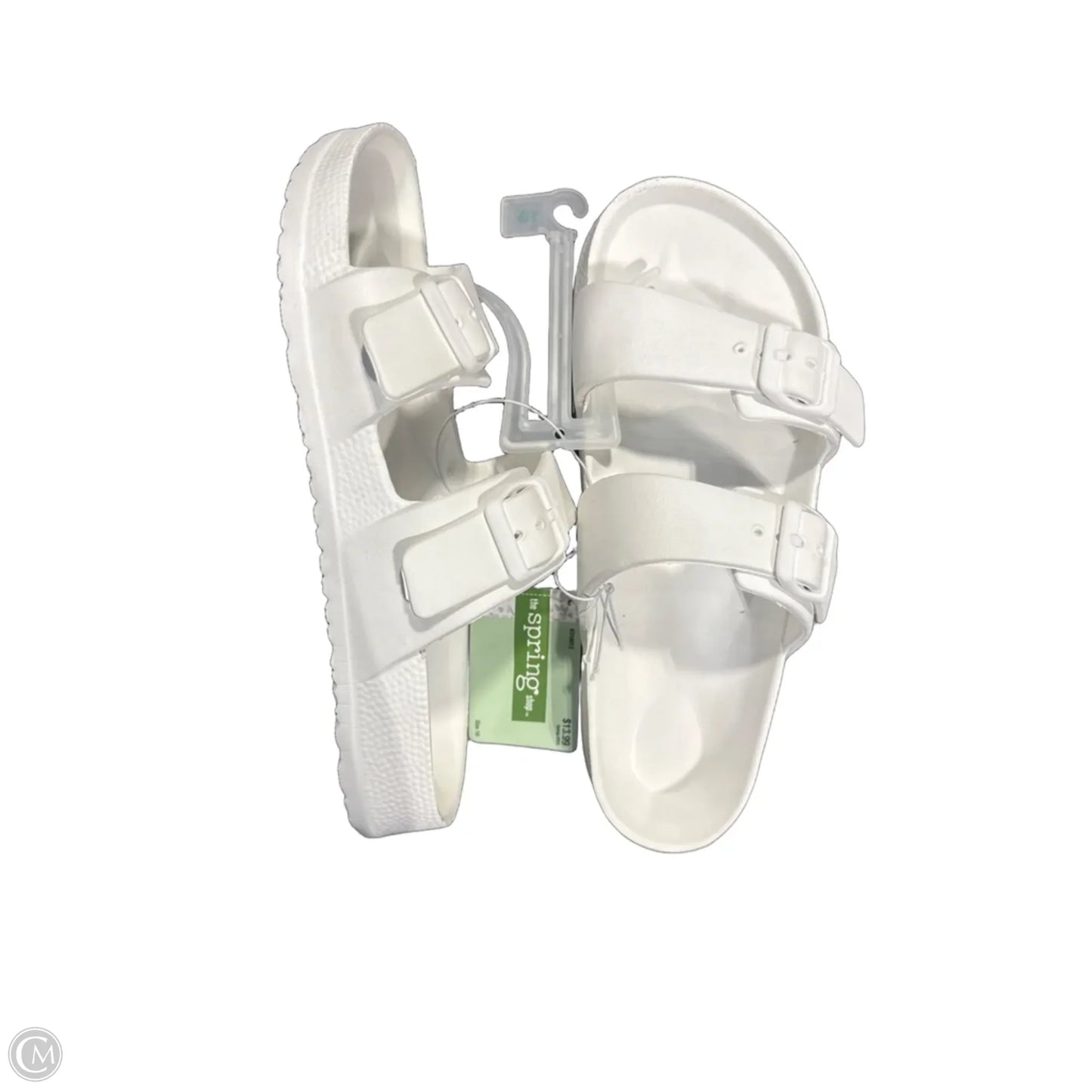Sandals Flats By Cme In White, Size: 10