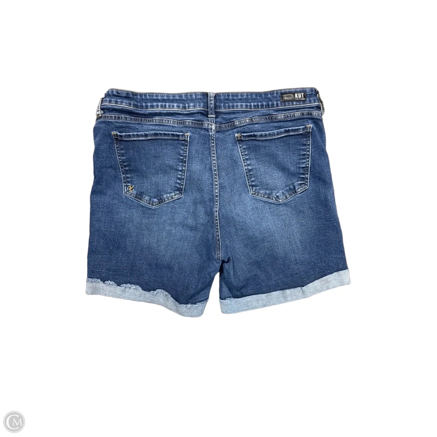 Shorts By Kut In Blue Denim, Size: 16