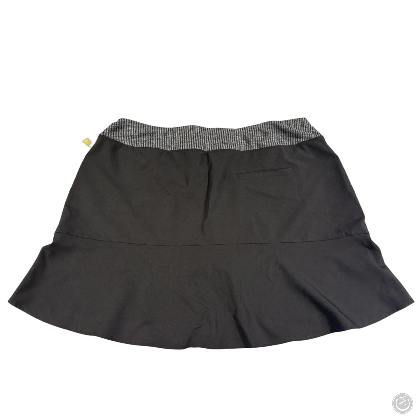 Athletic Skort By Adidas In Black, Size: Xl