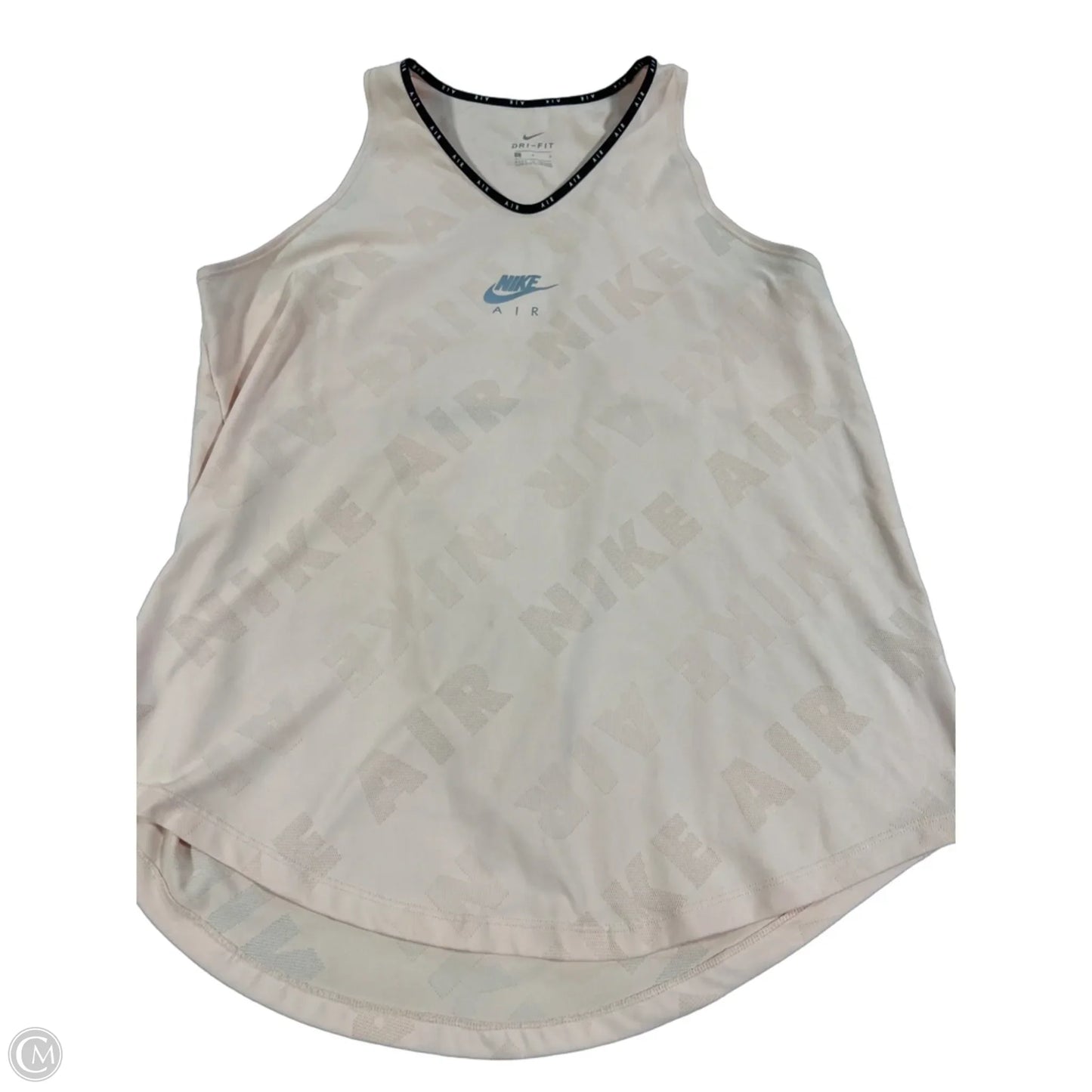 Athletic Tank Top By Nike In Pink, Size: L
