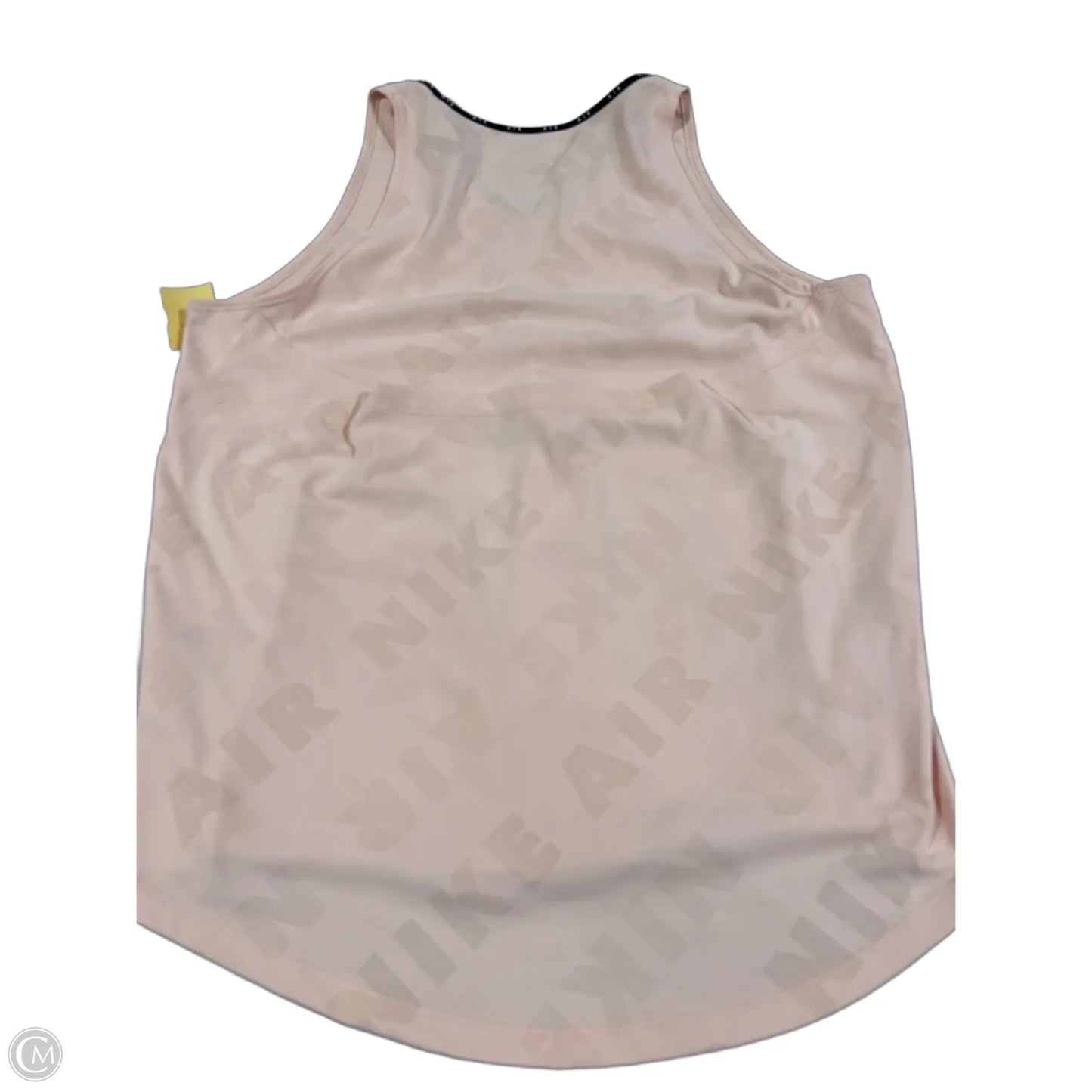 Athletic Tank Top By Nike In Pink, Size: L
