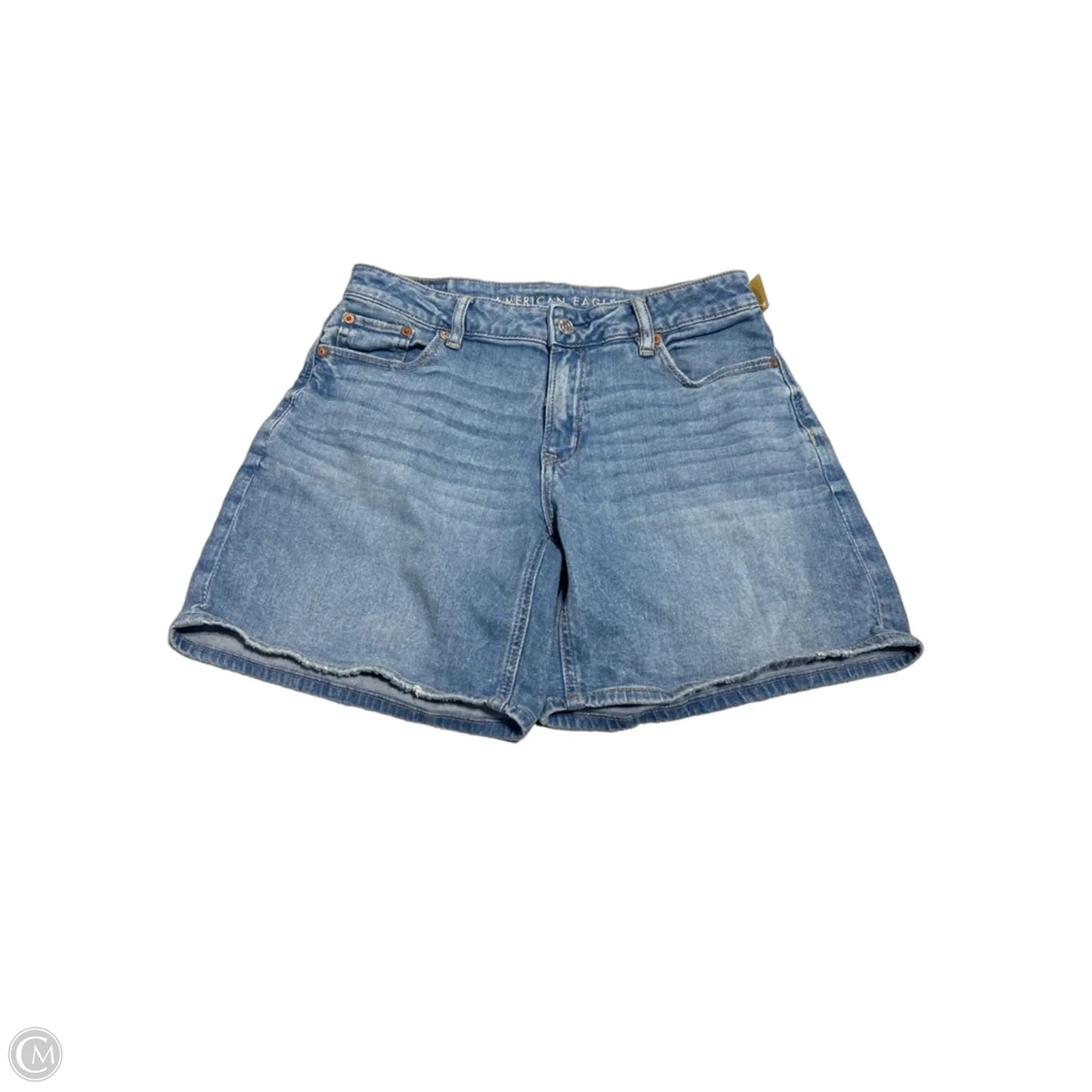 Shorts By American Eagle In Blue Denim, Size: 0