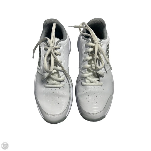 Shoes Athletic By K Swiss In Grey & White, Size: 7.5