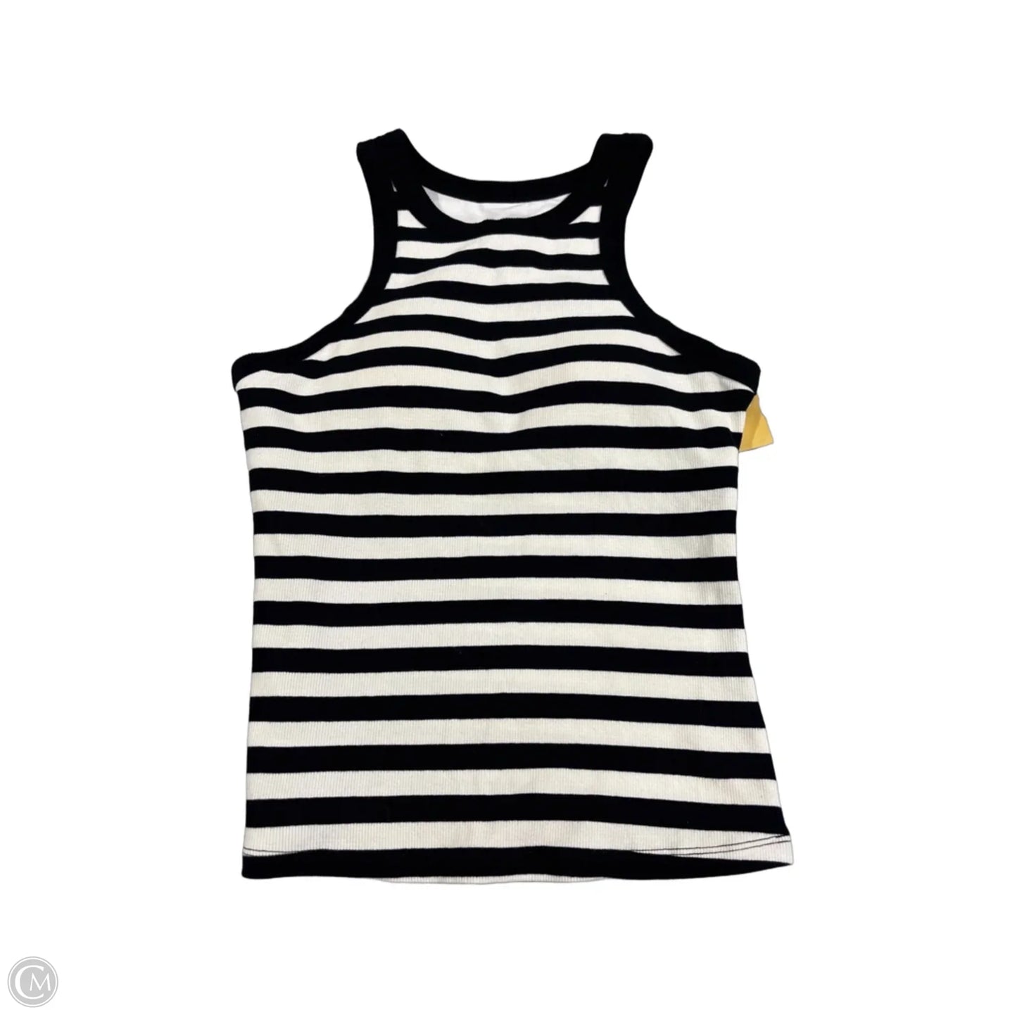 Athletic Tank Top By Cmc In Striped Pattern, Size: M