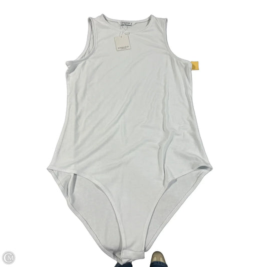 Bodysuit By Mangopop In White, Size: Xl