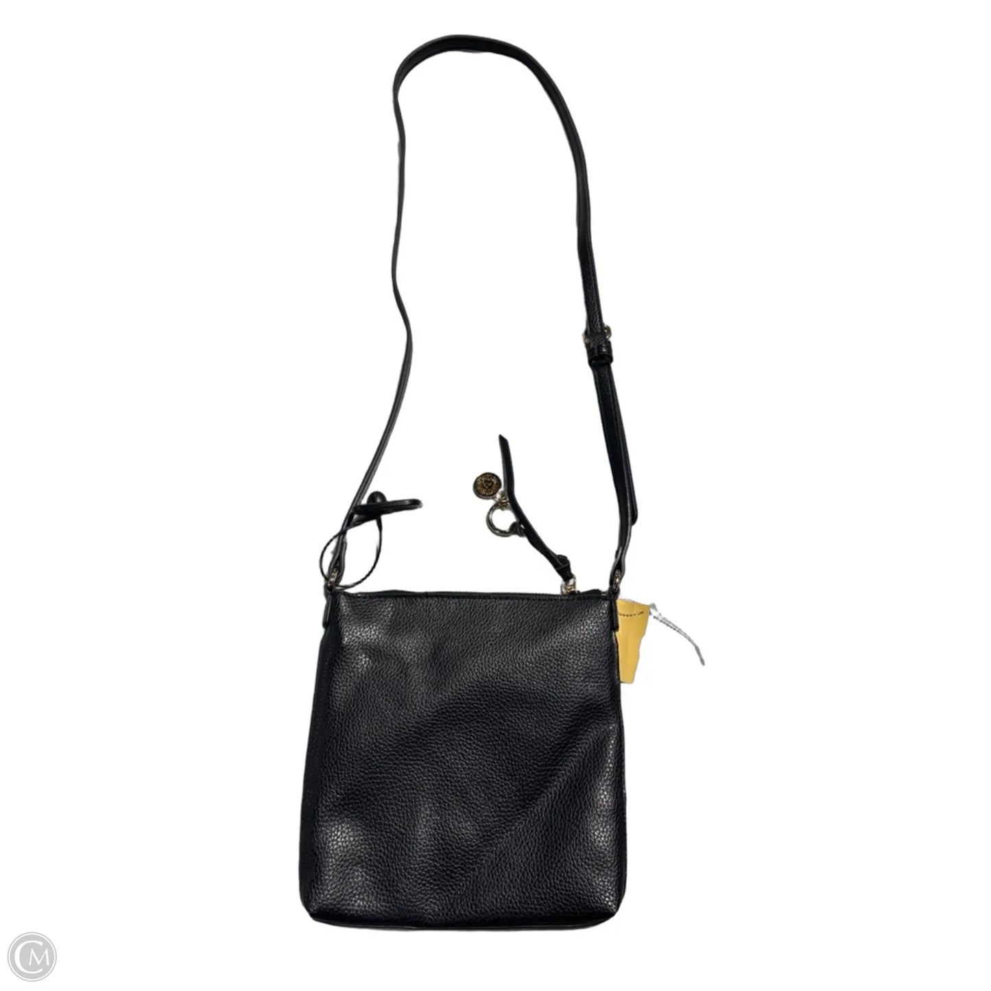 Handbag Leather By Anne Klein, Size: Medium