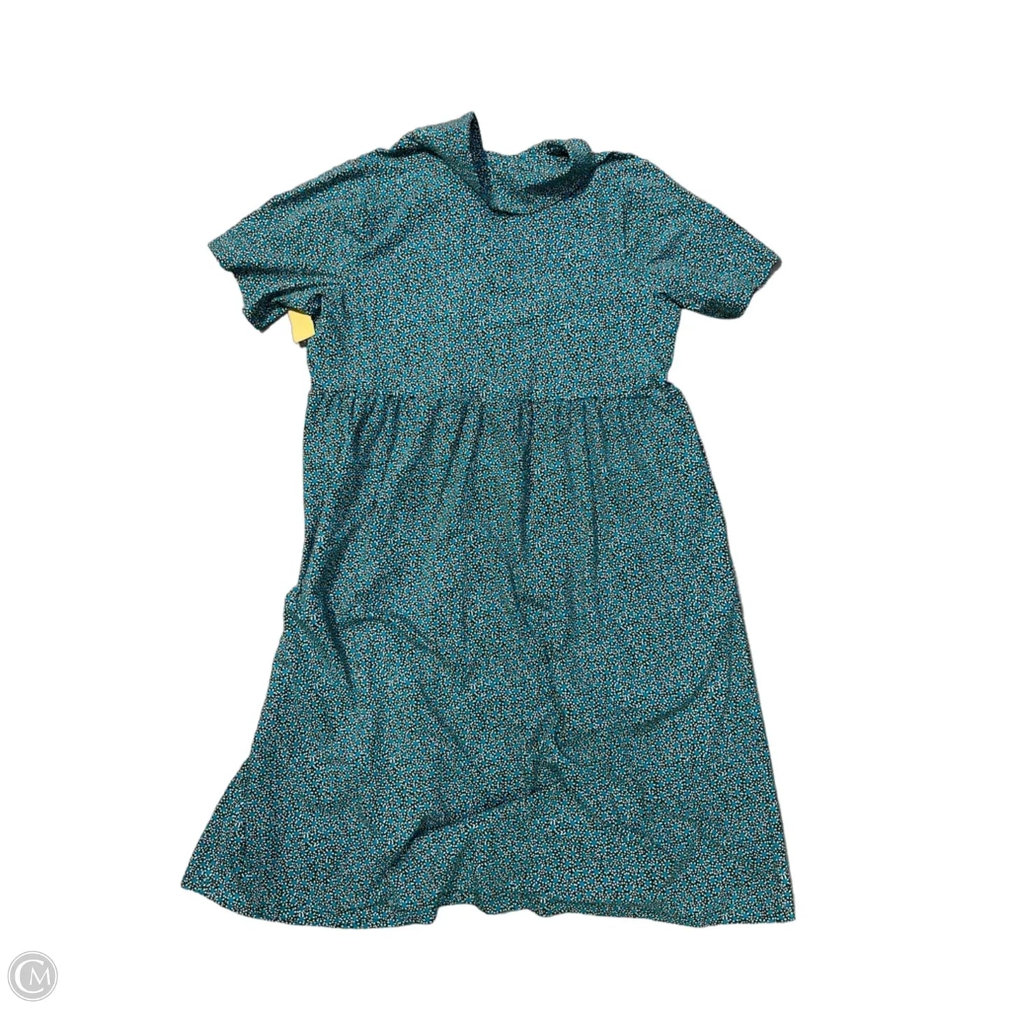 Dress Casual Maxi By D&co. In Blue, Size: 1x