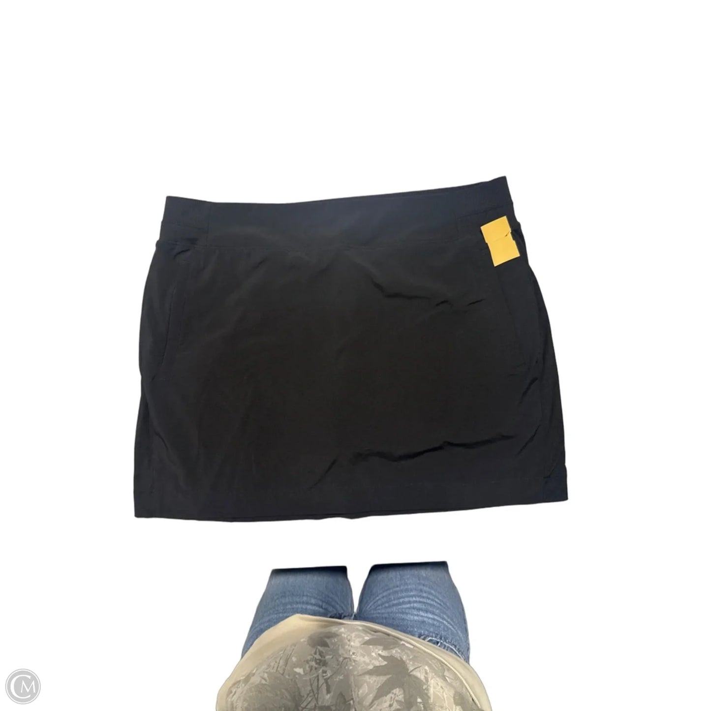 Athletic Skort By Members Mark In Black, Size: Xxl