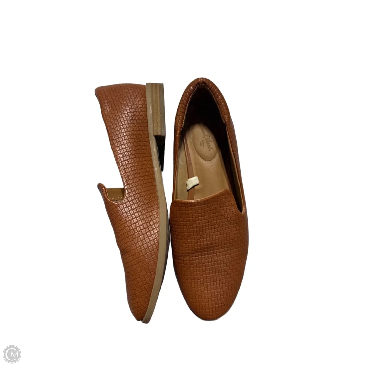 Shoes Flats By Universal Thread In Brown, Size: 7