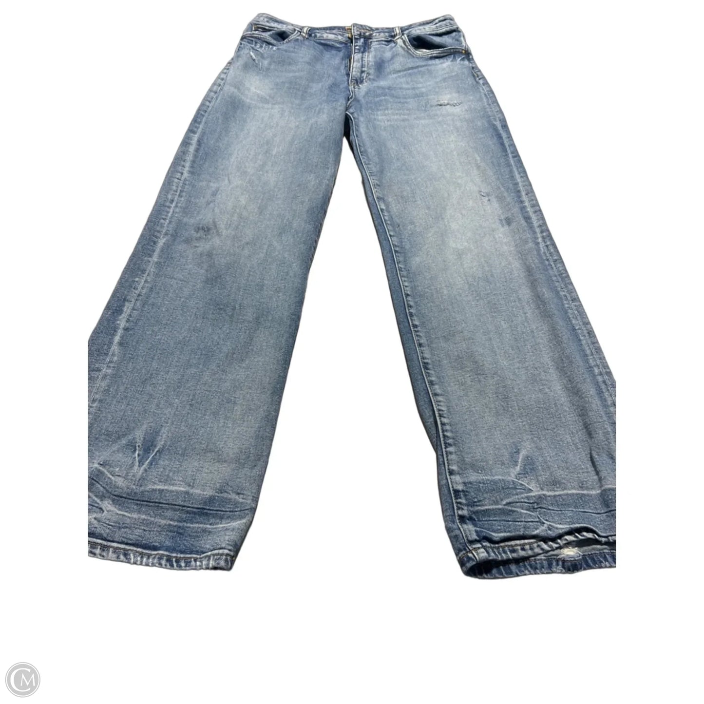 Jeans Wide Leg By Kut In Blue Denim, Size: 12