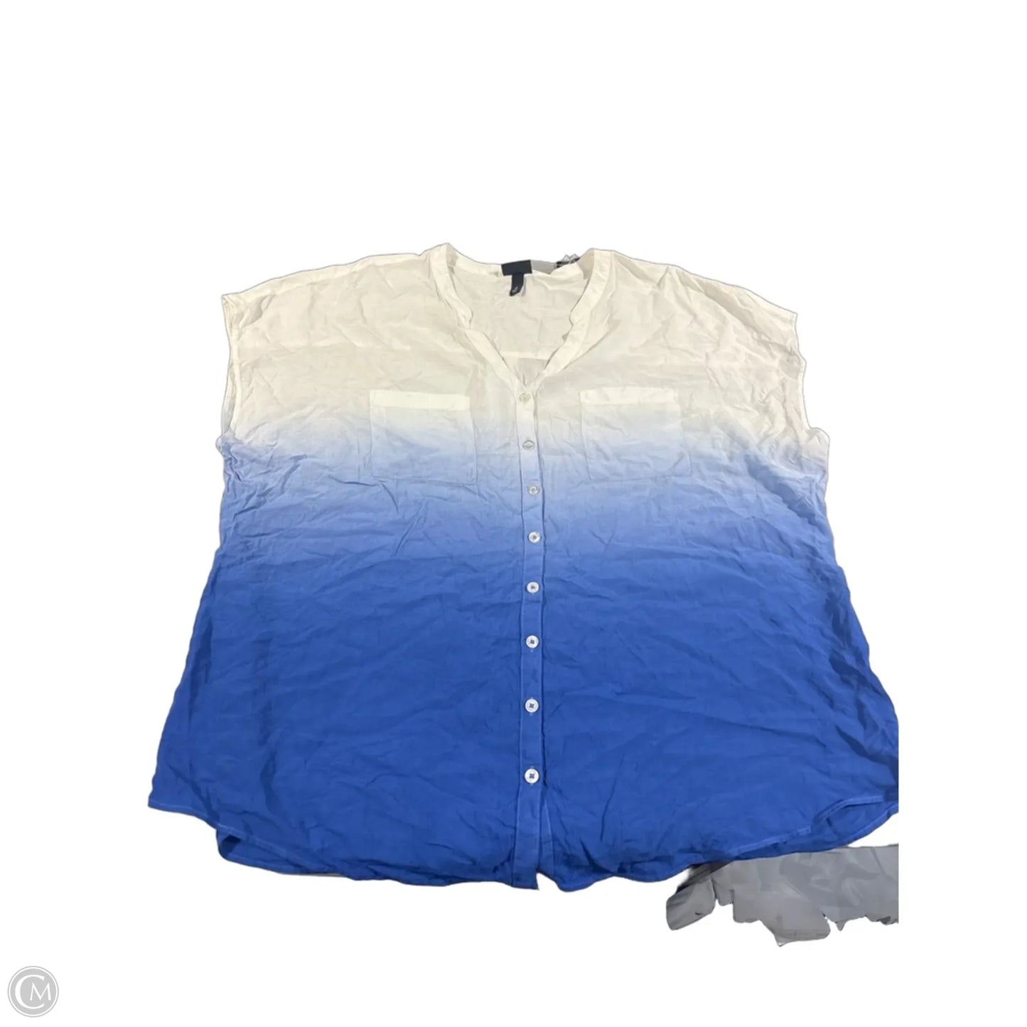 Top Short Sleeve By Torrid In White, Size: 2x