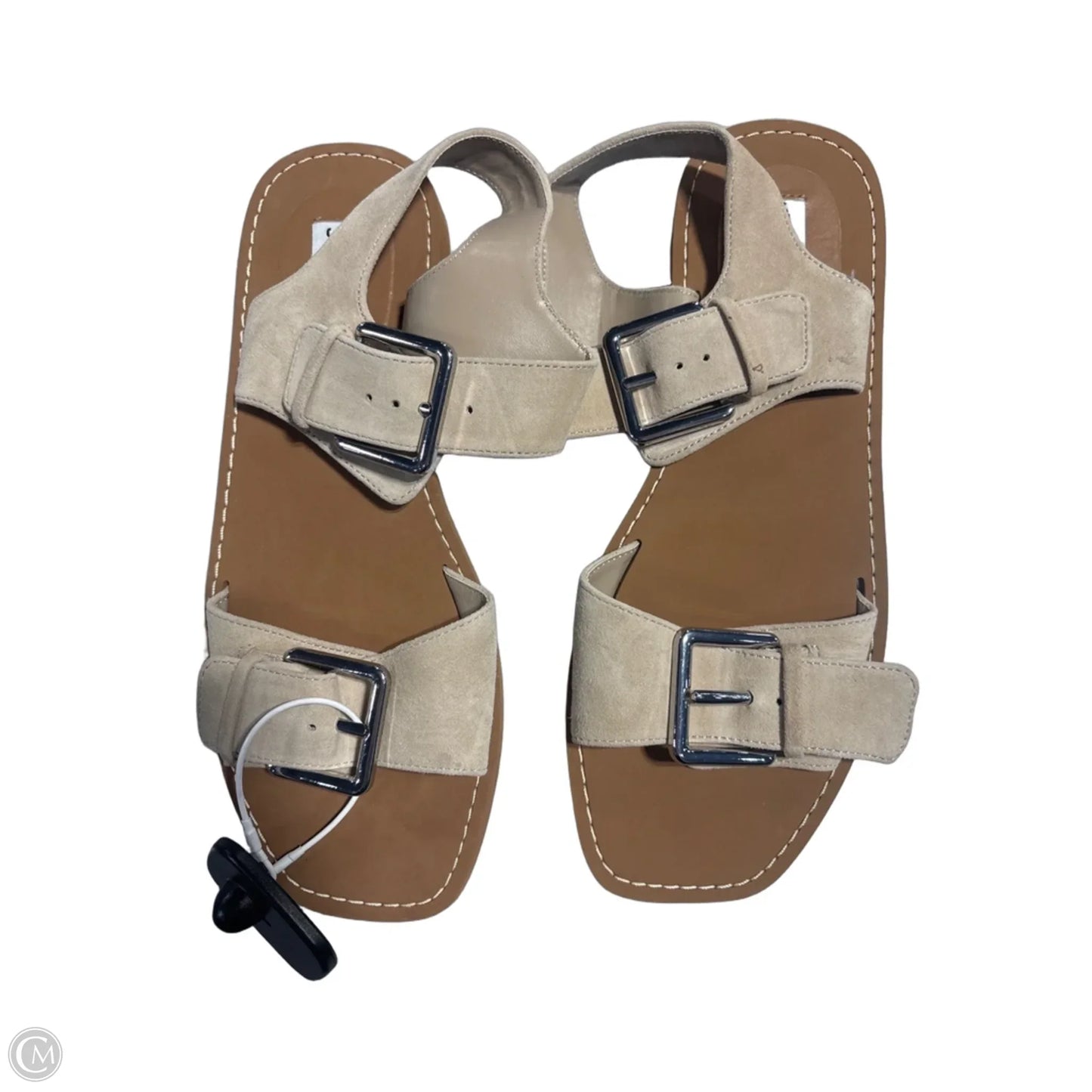 Sandals Flats By Steve Madden In Beige, Size: 8.5