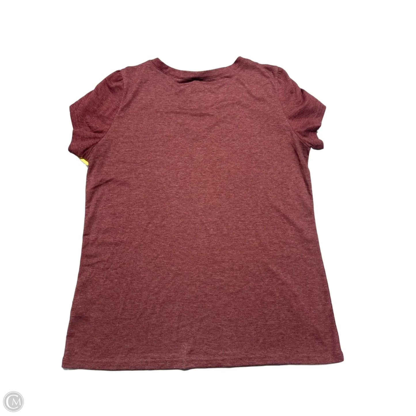 Top Short Sleeve By Cmc In Red, Size: L