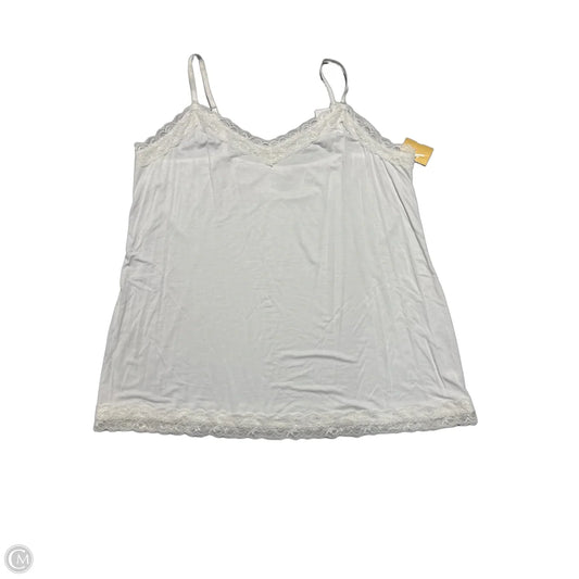 Tank Top By Lane Bryant In White, Size: 3x